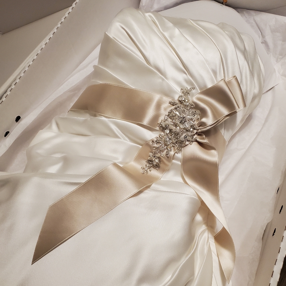 David's Bridal Wedding Gown - Size 6